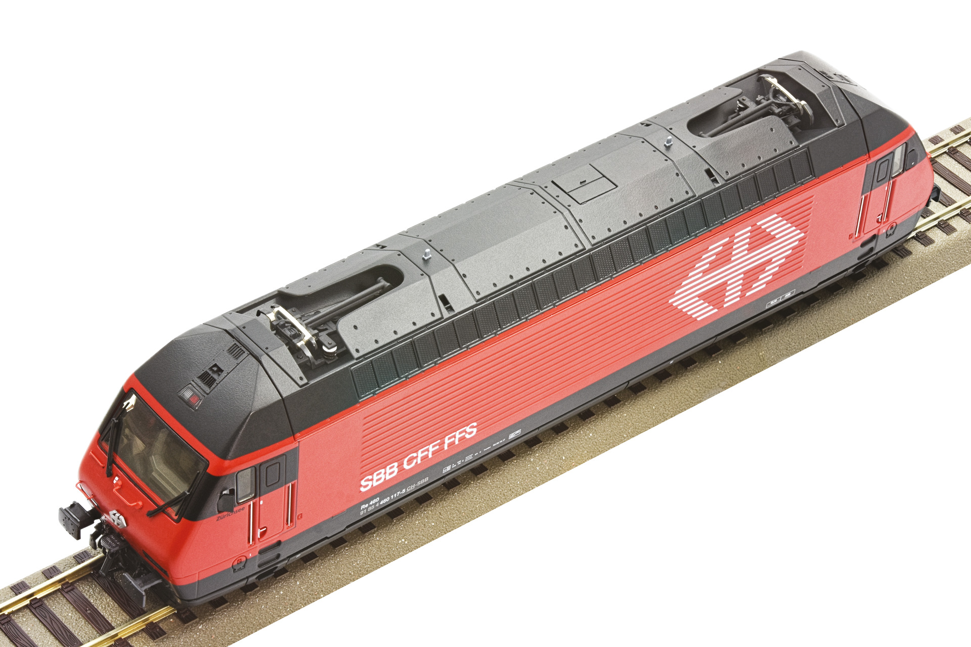 鉄道模型 ROCO 73285 HO SBB re460 117-5 Electric locomotive Re 460, SBB, Roco, H0 scale (1:87)